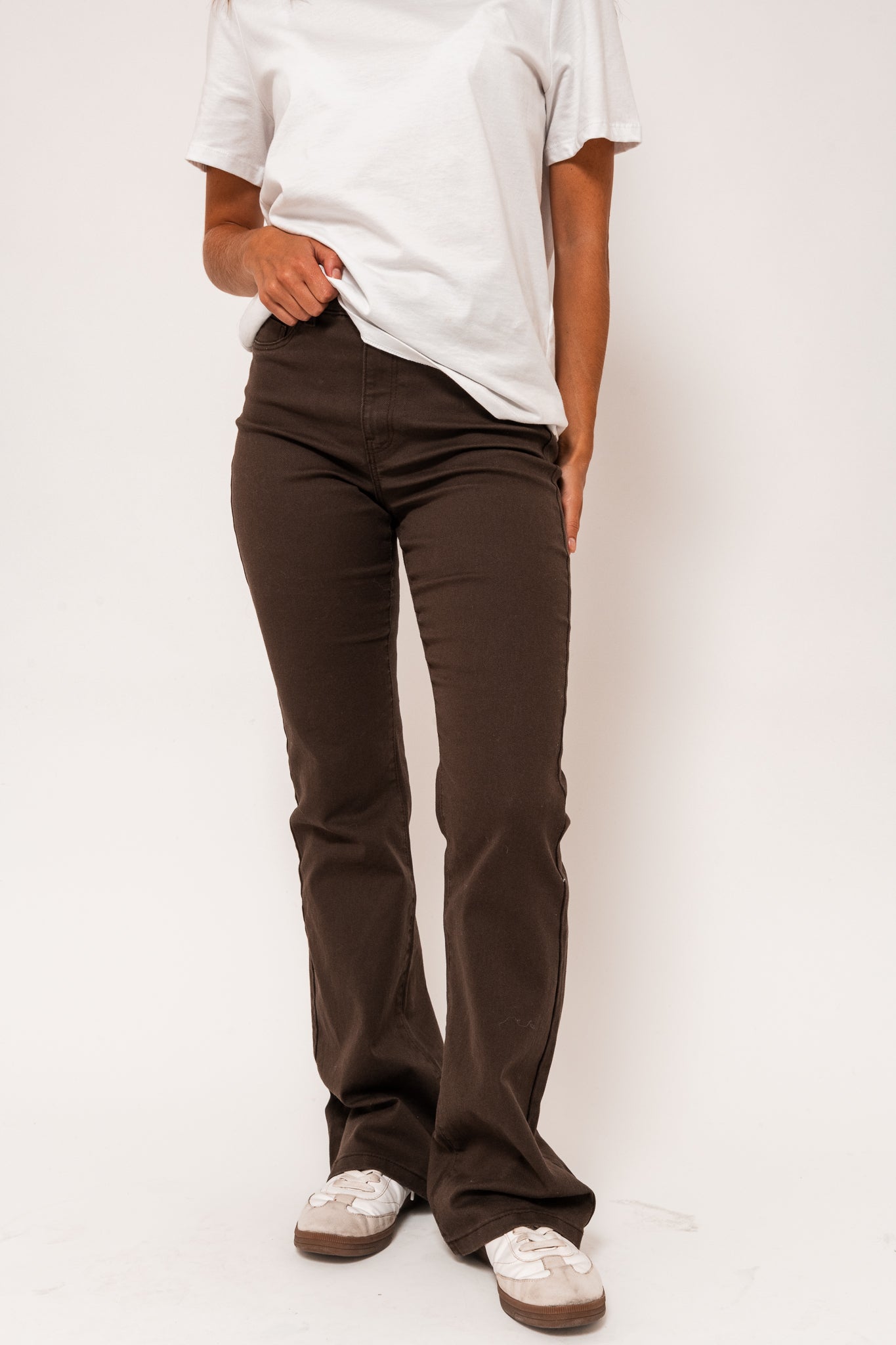 NMSALLIE Jeans - Chocolate Brown